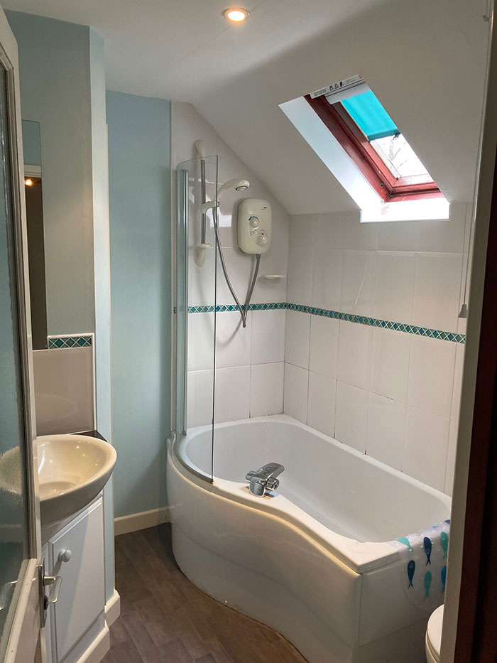 stable bathroom